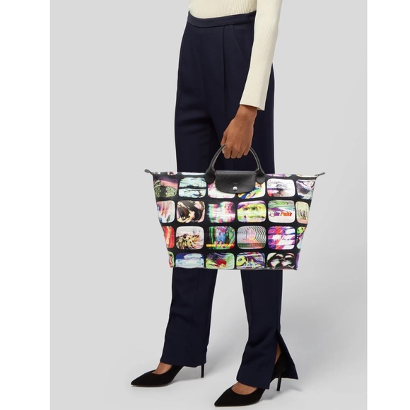 Jeremy Scott x Longchamp collab tote - Picture 3 of 5